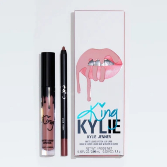 Kylie Cosmetics King K Matte Lip Kit - A Decade